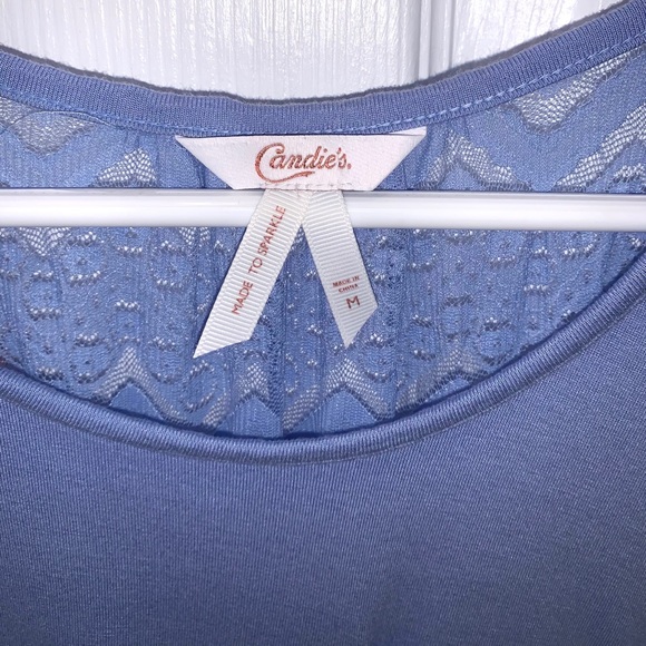 Short Sleeve Lace Blouse - Picture 2 of 4